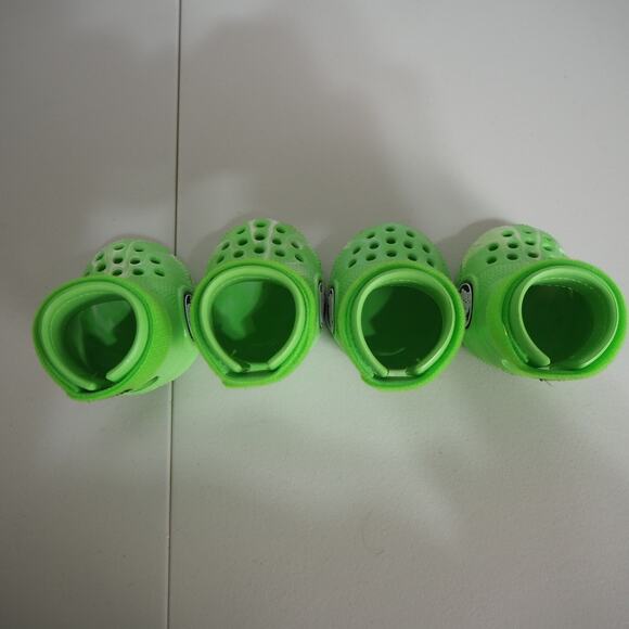 Limited‎ Edition Crocs for Dogs Boots Lime Green. Like New Crocs For Large Dogs - Picture 9 of 12